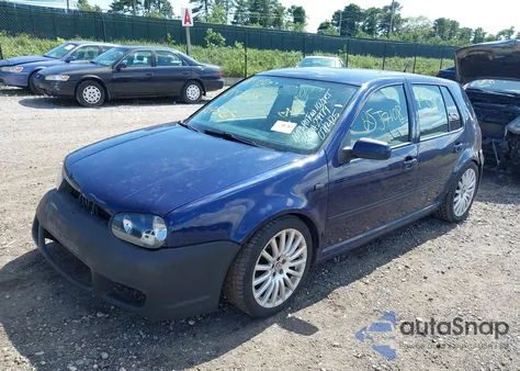 2003 Volkswagen Golf Gls 2.0L from USA, damaged, VIN 9BWGK61J234055409